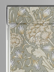 William Morris At Home Green Wild Tulip Made to Measure 100% Cotton Roman Blinds - Image 3 of 6