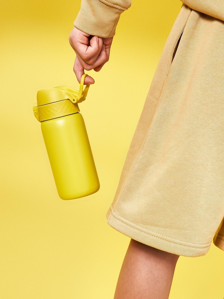 Ion8 Yellow Lightweight Steel Water Bottle 400ml - Image 5 of 5