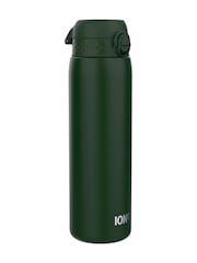 Ion8 Dark Green Lightweight Steel Water Bottle 1200ml - Image 1 of 3