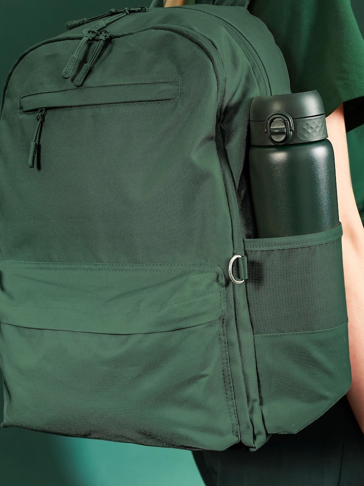 Ion8 Dark Green Lightweight Steel Water Bottle 1200ml - Image 3 of 3 Ion8 Dark Green Lightweight Steel Water Bottle 1200ml - Image 3 of 3