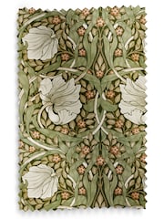 William Morris At Home Green Pimpernel Velvet Made to Measure Roman Blinds - Image 6 of 6