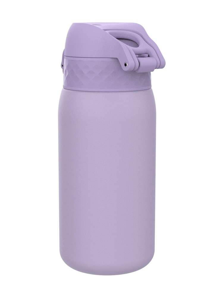 Ion8 Light Purple Lightweight Steel Water Bottle 400ml - Image 2 of 3