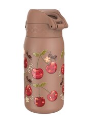 Ion8 Cherries Lightweight Steel Water Bottle 400ml - Image 2 of 5