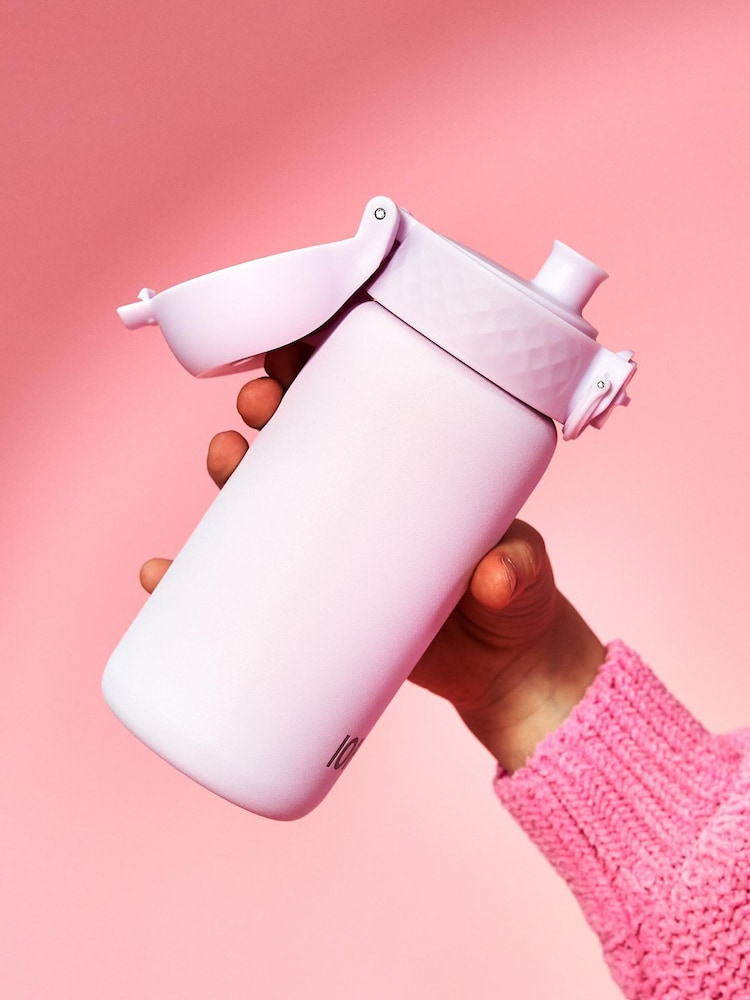 Ion8 Lilac Lightweight Steel Water Bottle 400ml - Image 2 of 4