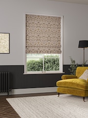 William Morris At Home Cream Strawberry Thief Made to Measure 100% Cotton Roman Blinds - Image 5 of 6