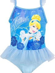 Character Blue Cinderella Disney Swimsuit - Image 1 of 2
