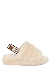Creme - UGG® Fluff Yeah Hausschuhe - Bild 1 von 6