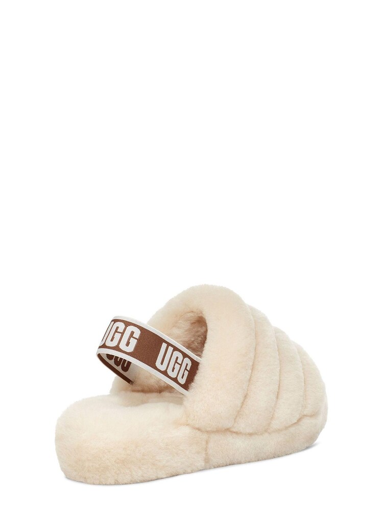 Creme - UGG® Fluff Yeah Hausschuhe - Bild 2 von 6