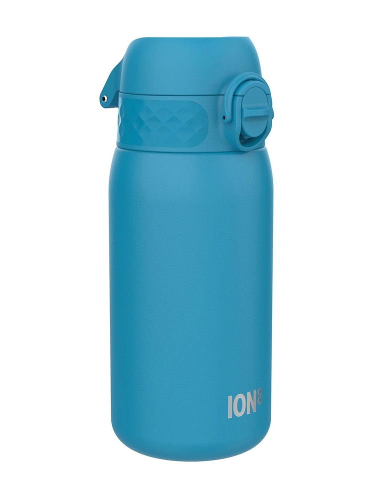 Ion8 Blue Lightweight Steel Water Bottle 400ml - Image 1 of 3