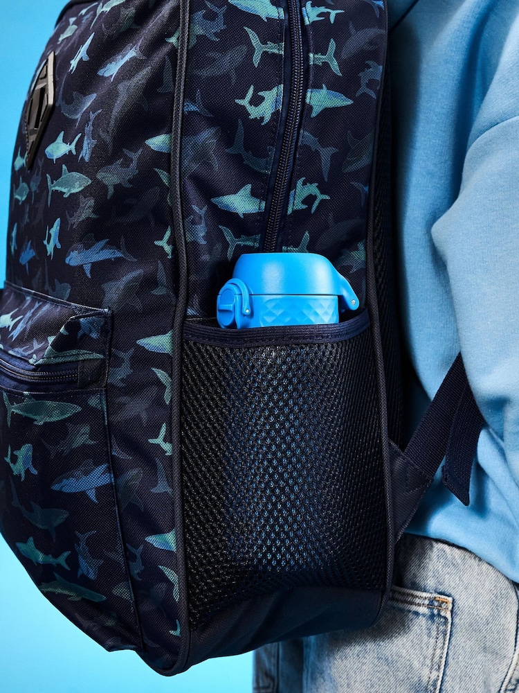 Ion8 Blue Lightweight Steel Water Bottle 400ml - Image 3 of 3