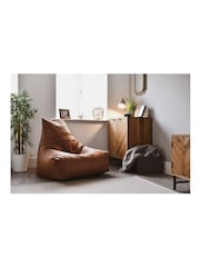 Extreme Lounging Chestnut Brown Mighty B Bag Luxury Bean Bag - Image 4 of 7