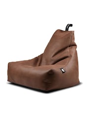 Extreme Lounging Chestnut Brown Mighty B Bag Luxury Bean Bag - Image 5 of 7