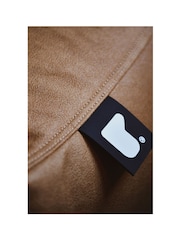 Extreme Lounging Chestnut Brown Mighty B Bag Luxury Bean Bag - Image 7 of 7