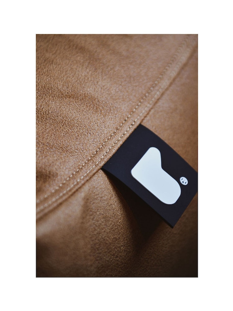 Extreme Lounging Chestnut Brown Mighty B Bag Luxury Bean Bag - Image 7 of 7