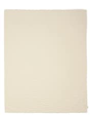 Mamas & Papas Mocha Welcome To The World Seedling Muslin Blanket Linen - Image 3 of 5