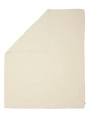 Mamas & Papas Mocha Welcome To The World Seedling Muslin Blanket Linen - Image 4 of 5