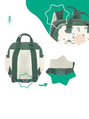 Badabulle Green Green Safari Kids Backpack - Image 4 of 4