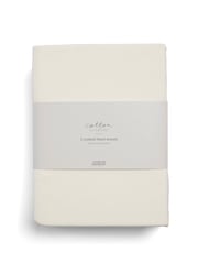 Mamas & Papas 2 Pack Cream 100% Cotton Cotbed Fitted Sheets - Image 4 of 4
