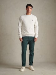 U.S. Polo Assn. Dark Green Core 5 Pocket Trousers - Image 3 of 9