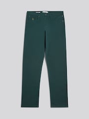 U.S. Polo Assn. Dark Green Core 5 Pocket Trousers - Image 6 of 9