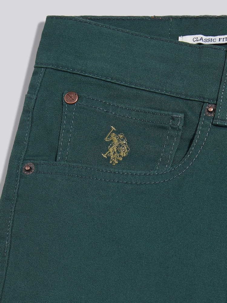 U.S. Polo Assn. Dark Green Core 5 Pocket Trousers - Image 9 of 9 U.S. Polo Assn. Dark Green Core 5 Pocket Trousers - Image 9 of 9