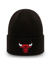 New Era® Chicago Bulls Essential Black Cuff Beanie Hat - Image 4 of 4