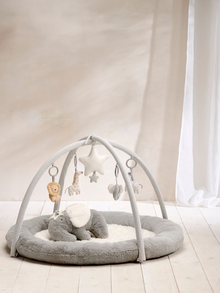 Mamas & Papas Grey Welcome To The World Playmat - Image 1 of 10 Mamas & Papas Grey Welcome To The World Playmat - Image 1 of 10