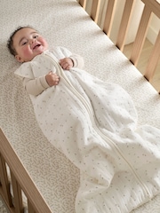 Mamas & Papas Cream Welcome To The World Seedling 2.5 Tog Sleepbag 6-18 Months - Image 1 of 4