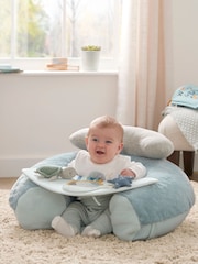 Mamas & Papas Blue Welcome To The World Sit and Play - Image 1 of 6