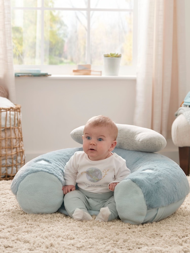 Mamas & Papas Blue Welcome To The World Sit and Play - Image 2 of 6