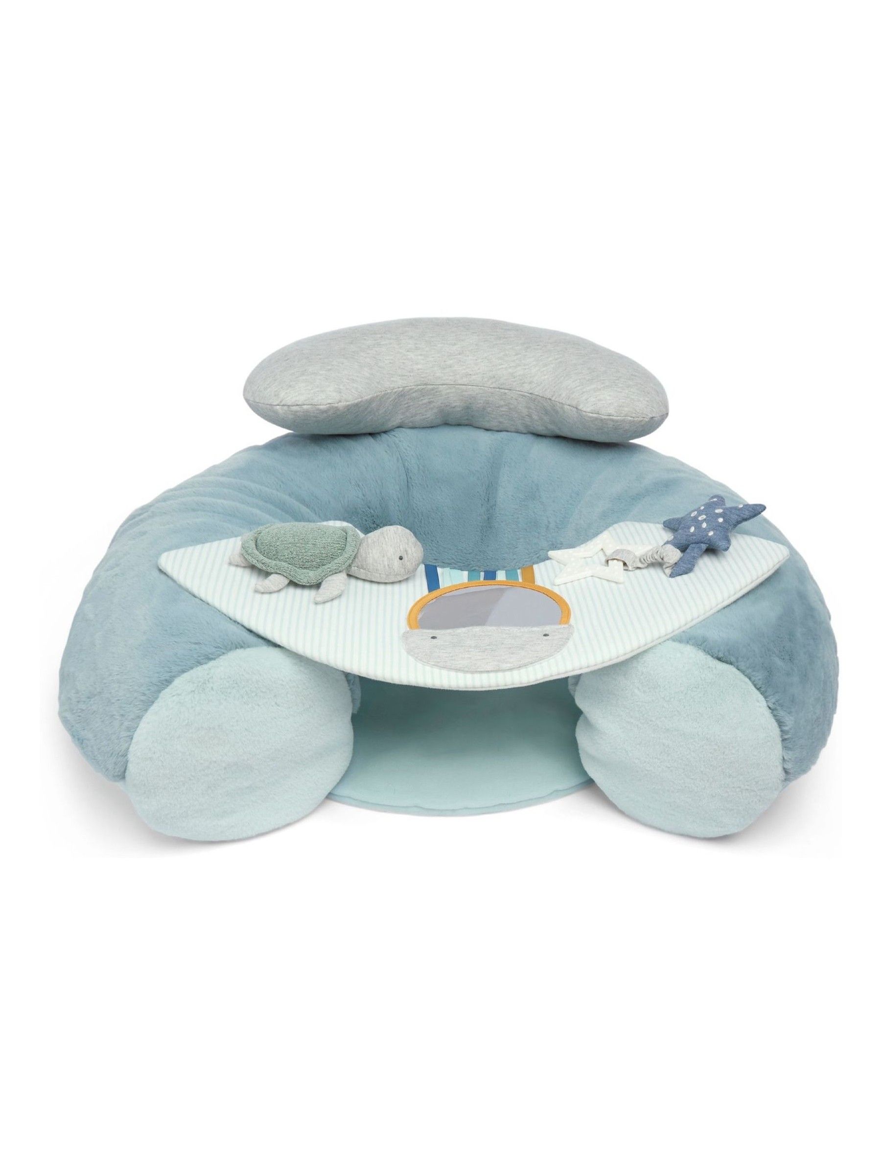 Buy Mamas & Papas Turtle Blue Sit & Play Baby Floor Seat from the Next ...