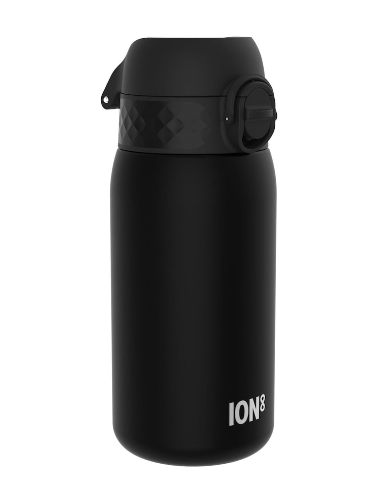 Ion8 Black Leak Proof Recyclon Water Bottle 350ml - Image 1 of 5 Ion8 Black Leak Proof Recyclon Water Bottle 350ml - Image 1 of 5