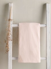 Mamas & Papas Pink Cot Bed 100% Cotton Fitted Sheet - Image 1 of 2