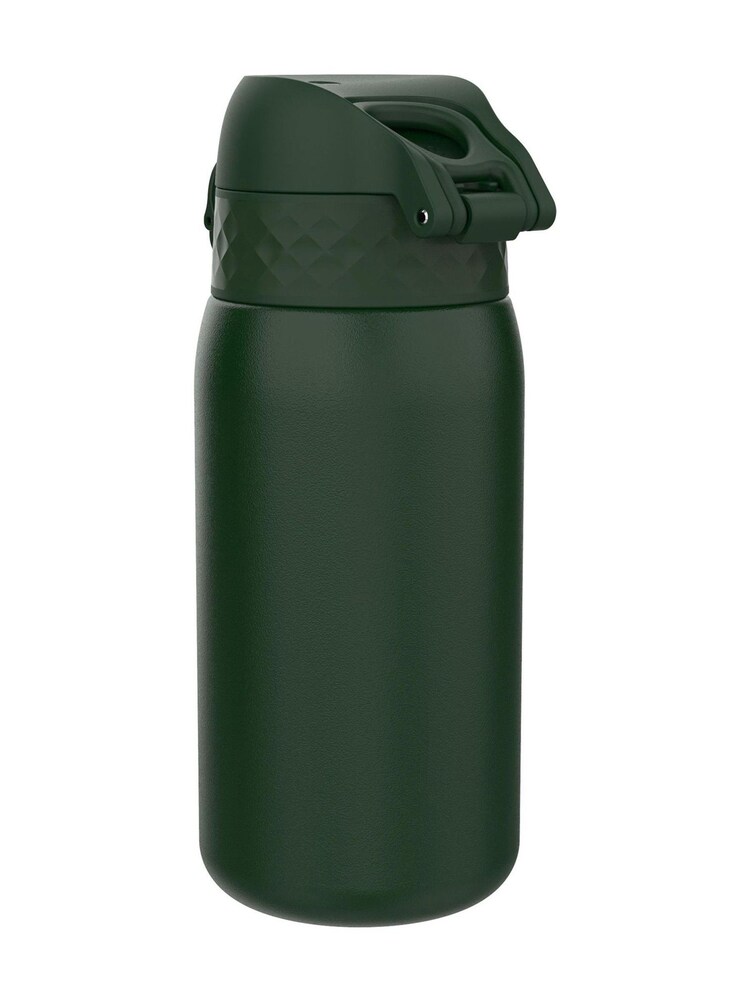 Ion8 Dark Green Lightweight Steel Water Bottle 400ml - Image 2 of 5