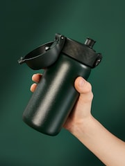 Ion8 Dark Green Lightweight Steel Water Bottle 400ml - Image 4 of 5