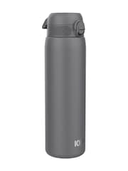 Ion8 Grey Lightweight Steel Water Bottle 1200ml - Image 1 of 4
