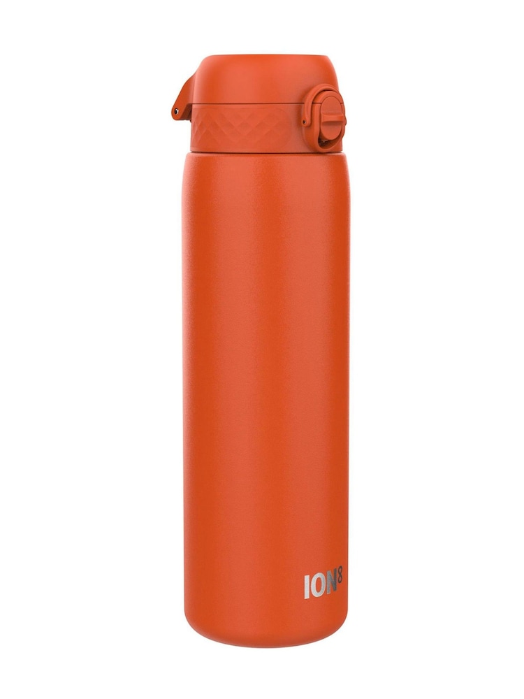 Ion8 Orange Lightweight Steel Water Bottle 1200ml - Image 1 of 4 Ion8 Orange Lightweight Steel Water Bottle 1200ml - Image 1 of 4