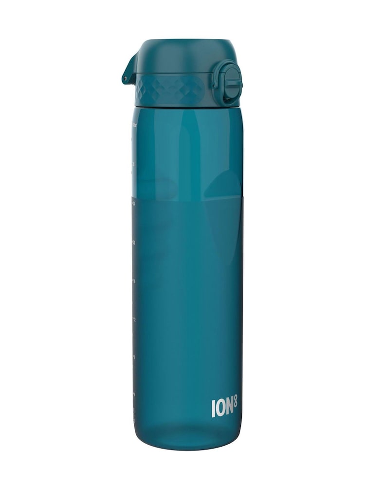 Ion8 Half Cut Deep Teal 1 Litre Leak Proof Water Bottle - Image 1 of 5 Ion8 Half Cut Deep Teal 1 Litre Leak Proof Water Bottle - Image 1 of 5