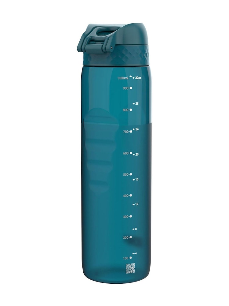 Ion8 Half Cut Deep Teal 1 Litre Leak Proof Water Bottle - Image 2 of 5 Ion8 Half Cut Deep Teal 1 Litre Leak Proof Water Bottle - Image 2 of 5