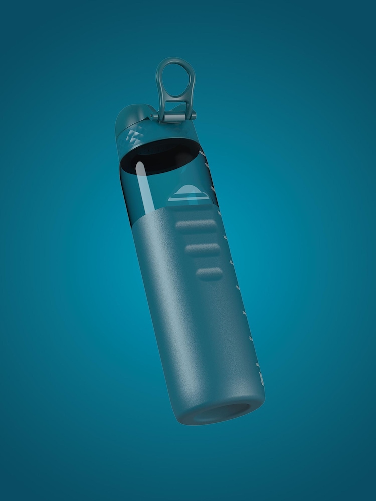 Ion8 Half Cut Deep Teal 1 Litre Leak Proof Water Bottle - Image 5 of 5 Ion8 Half Cut Deep Teal 1 Litre Leak Proof Water Bottle - Image 5 of 5