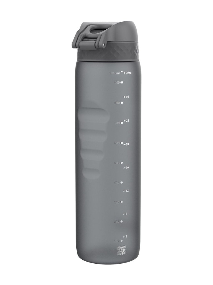 Ion8 Grey 1 Litre Leak Proof Water Bottle - Image 4 of 4 Ion8 Grey 1 Litre Leak Proof Water Bottle - Image 4 of 4