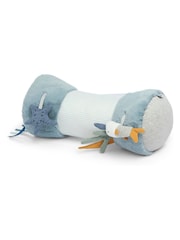 Mamas & Papas Blue Welcome To The World Tummy Time Roll - Image 6 of 6