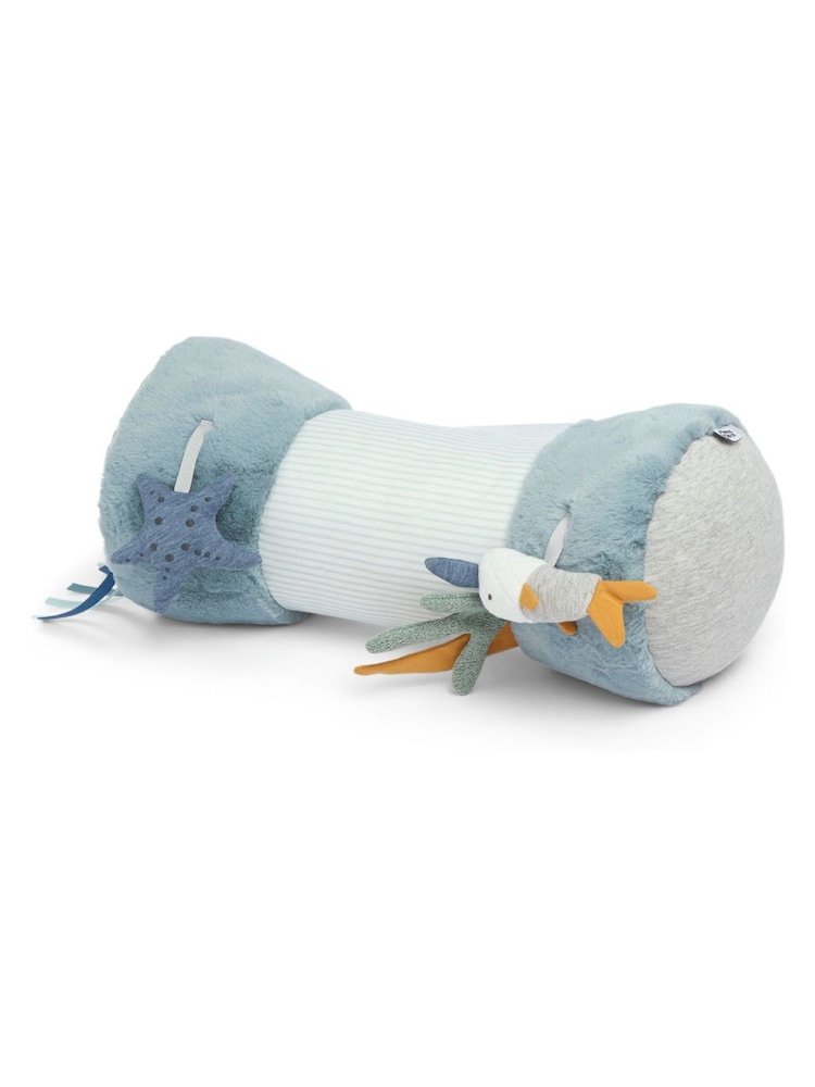 Mamas & Papas Blue Welcome To The World Tummy Time Roll - Image 6 of 6