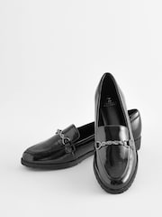 Schwarz - Patent Forever Comfort® Hardware Loafers - Bild 4 von 8