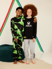 Black/Green Xbox Pyjamas 2 Pack (5-16yrs) - Image 1 of 10