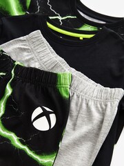 Black/Green Xbox Pyjamas 2 Pack (5-16yrs) - Image 10 of 10