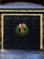 Premier Decorations Ltd 12.4m 960 LED Garage Door Cluster Garland - Image 1 of 3