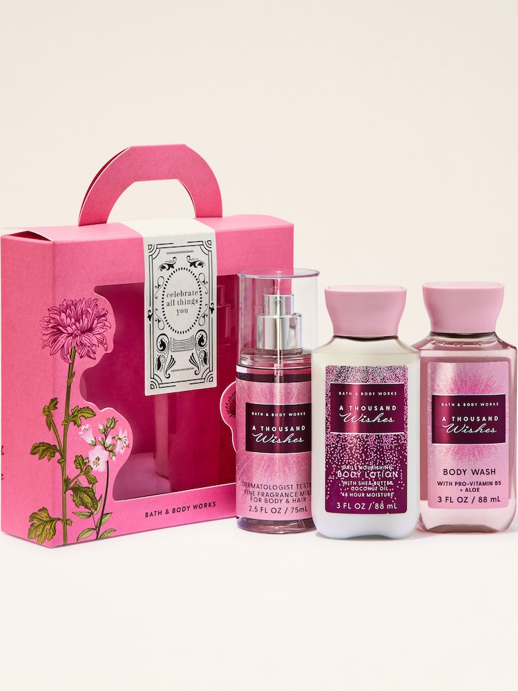 Bath & Body Works A Thousand Wishes Gift Set (Worth over £28) - Image 1 of 3 Bath & Body Works A Thousand Wishes Gift Set (Worth over £28) - Image 1 of 3