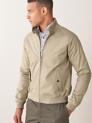 Stone Slim Harrington Jacket - Image 1 of 1