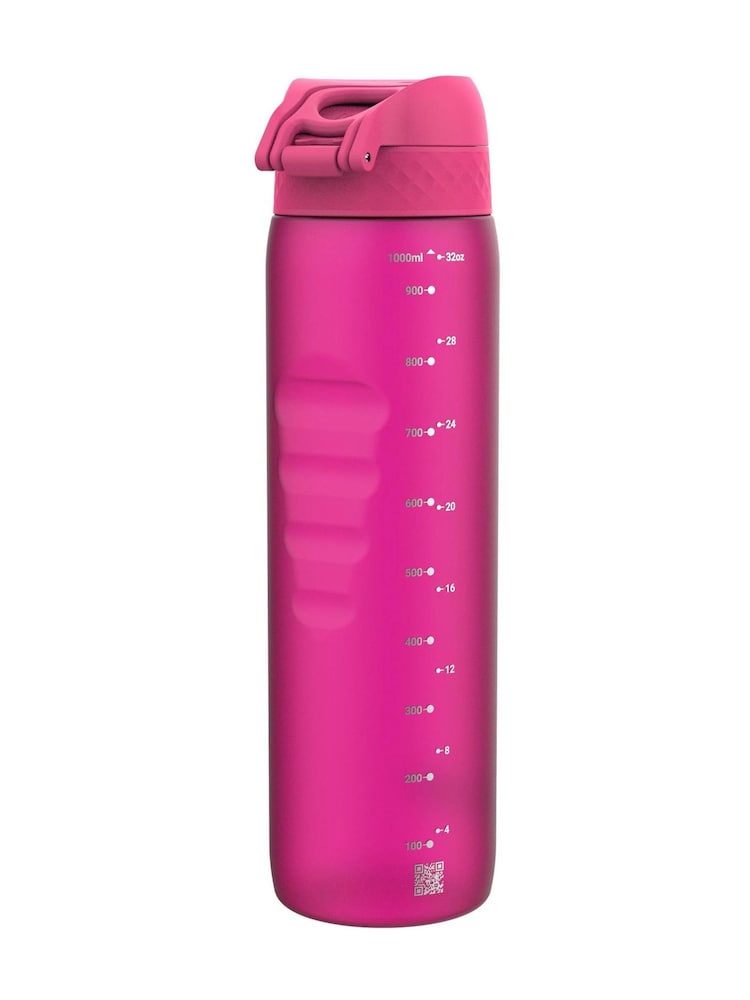 Ion8 Pink 1 Litre Leak Proof Water Bottle - Image 3 of 3 Ion8 Pink 1 Litre Leak Proof Water Bottle - Image 3 of 3